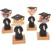 Fun Express Bobblehead Graduation Picture Frames – Home Decor Gifts and Grad Supplies – 12 Pieces