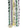 Fun Express Bulk Mardi Gras Bead Neclaces – Set of 100 in Traditional Colors and Styles – Mardi Gras Party Supplies