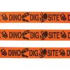 Fun Express Dino Dig Site Caution Tape – 20 feet roll – Dinosaur Birthday Party Decor – 1 roll – VBS Vacation Bible School Supplies/Decor