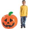 Fun Express Giant Inflatable Pumpkin – Spooky Halloween Yard Decor Party Toy Weather-Resistant – Easy Setup Great Yard Haunted House or Halloween Party – Perfect for Photos & Outdoor Fun 35″ – 1 Piece