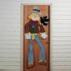 Fun Express Jointed Scarecrow Decoration – Fall Party Decor – Almost 6 Feet Tall
