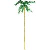 Fun Express Jumbo Metallic Palm Tree Decoration – Vibrant Hawaiian Luau Party Décor for Themed Events Receptions Celebrations – Perfect for Tropical Parties & Beach Gatherings – 5 Feet Tall – 1 Piece