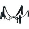 Giant Hanging Black Plastic Spider Halloween Decoration – 20ft (1 Pc.) Perfect Spooky Addition for an Unforgettable Halloween Night