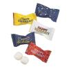 Graduation Buttermints, Graduation Party Candy, Candy Buffet, 108 Pieces, Individually Wrapped Pieces (Orange)(Red  Yellow  Blue  White )