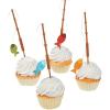 Little Fisherman Fishing Pole Picks (set of 25) Party Supplies(6 1/4)