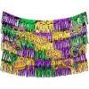 Mardi Gras Fringe Garland Backdrop – Party Decor – 6 Feet Long