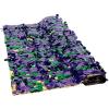 Mardi Gras Metallic Floral Sheeting – Party Decor – 1 Piece