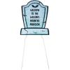 Personalized Tombstone Yard Sign Halloween Decoration – 1 Piece