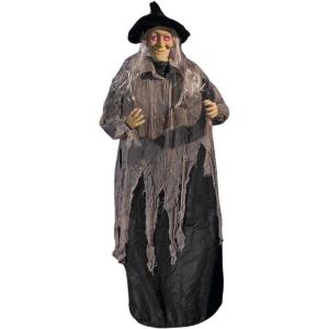 Fun Express Floating Witch, 5 Feet Tall – Moves Around The Room – Indoor or Outdoor Animated Halloween Decoration