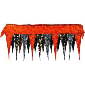 Fun Express Halloween Fireplace Mantel Scarf (over 6 feet long) Halloween Home Decor