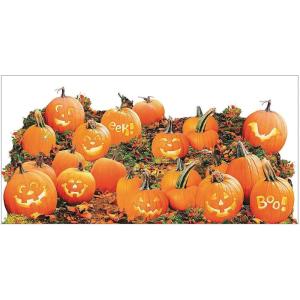 Pumpkin Patch Backdrop Wall Decor (6 feet Long) Halloween Decorations