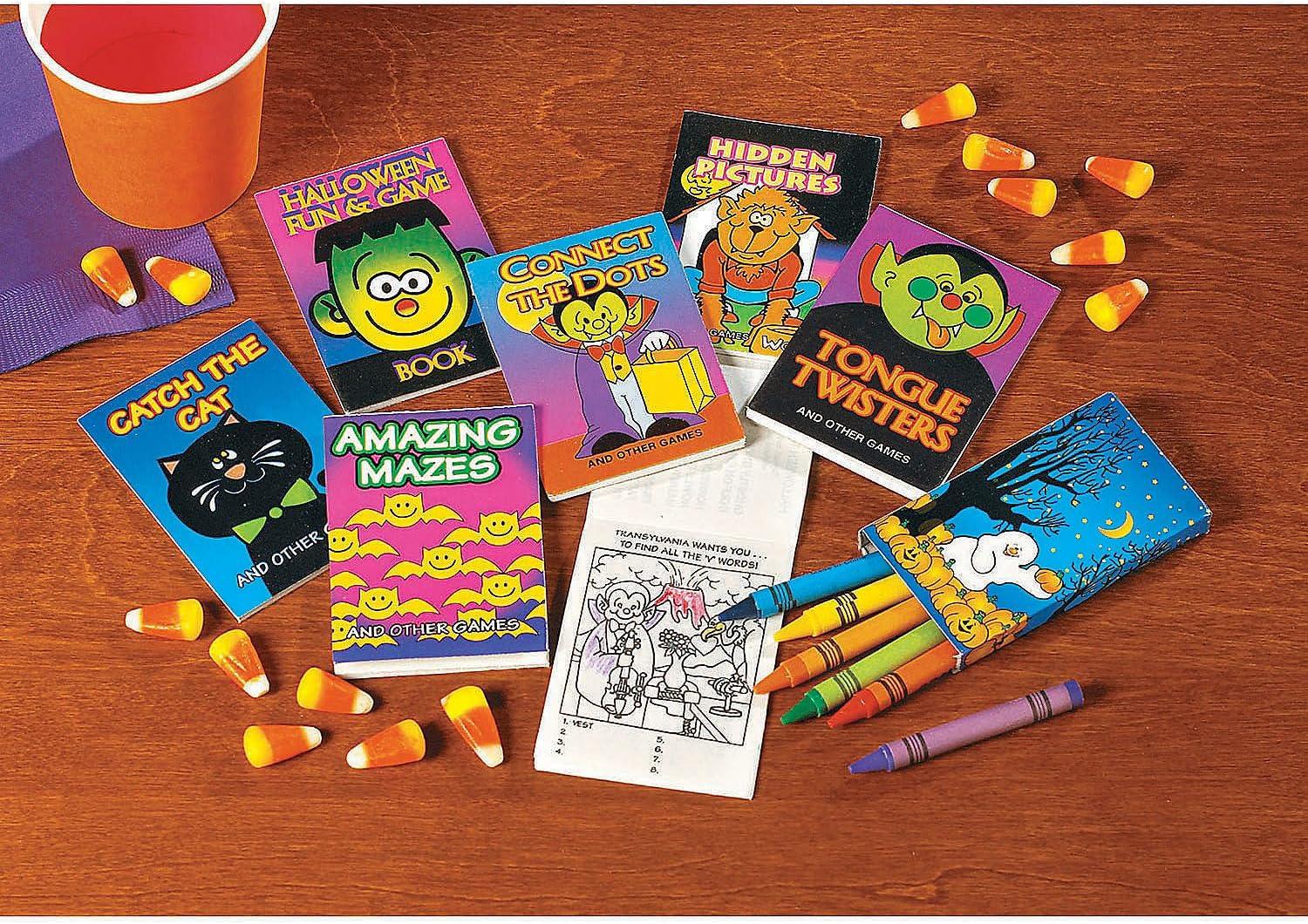 imageFun Express Halloween Crayons Bulk Party Favors  24 Boxes NonToxic Drawing Supplies for Kids Classroom Treats  Perfect for Trick or Treat Goodie Bags ampamp Fall Crafts Activities