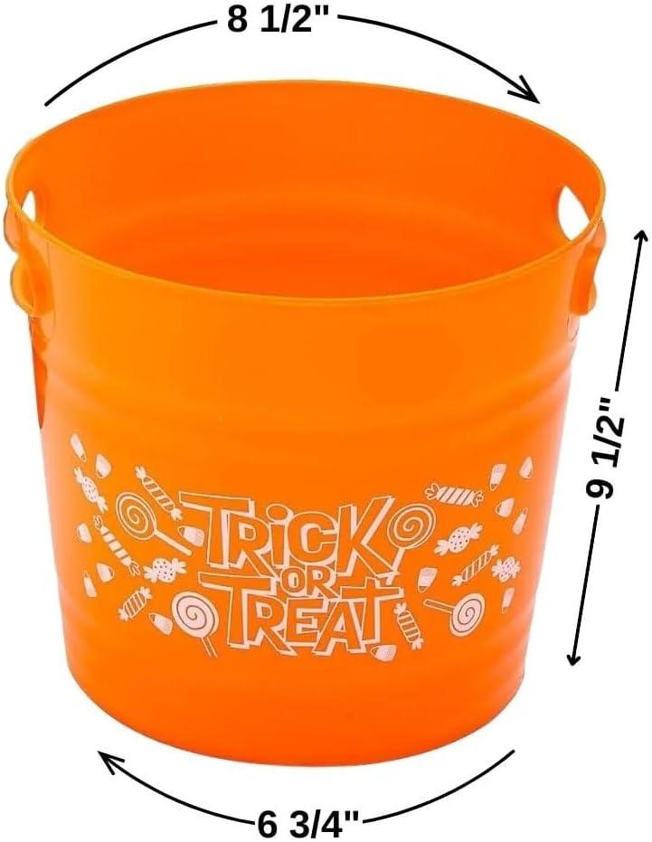 imageFun Express Trick or Treat Candy Bucket Assortment  4 Pc