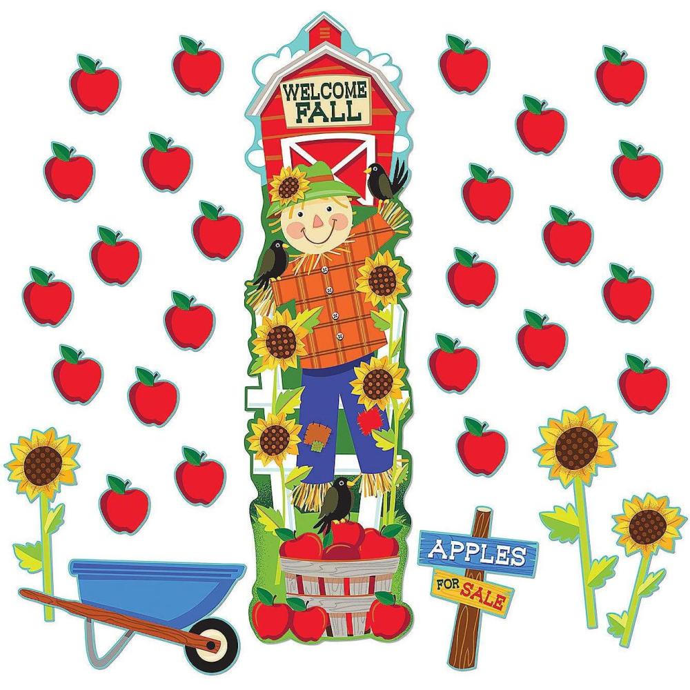 imageFallHarvest All in One Door Decor Kit  30 Pieces  Educational and Learning Activities for Kids