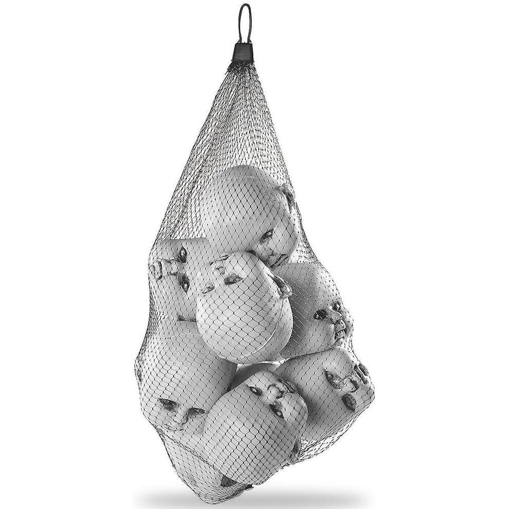 imageFun Express 12 Plastic Halloween Doll Heads in Mesh Bag  3 12quot Creepy Baby Heads for Halloween Decorations Party Supplies Scary Home Dcor