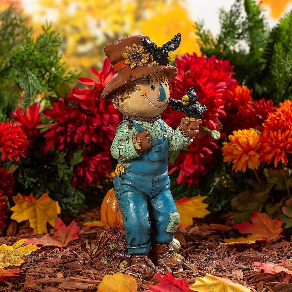 imageFun Express Fall Scarecrow Garden Statue