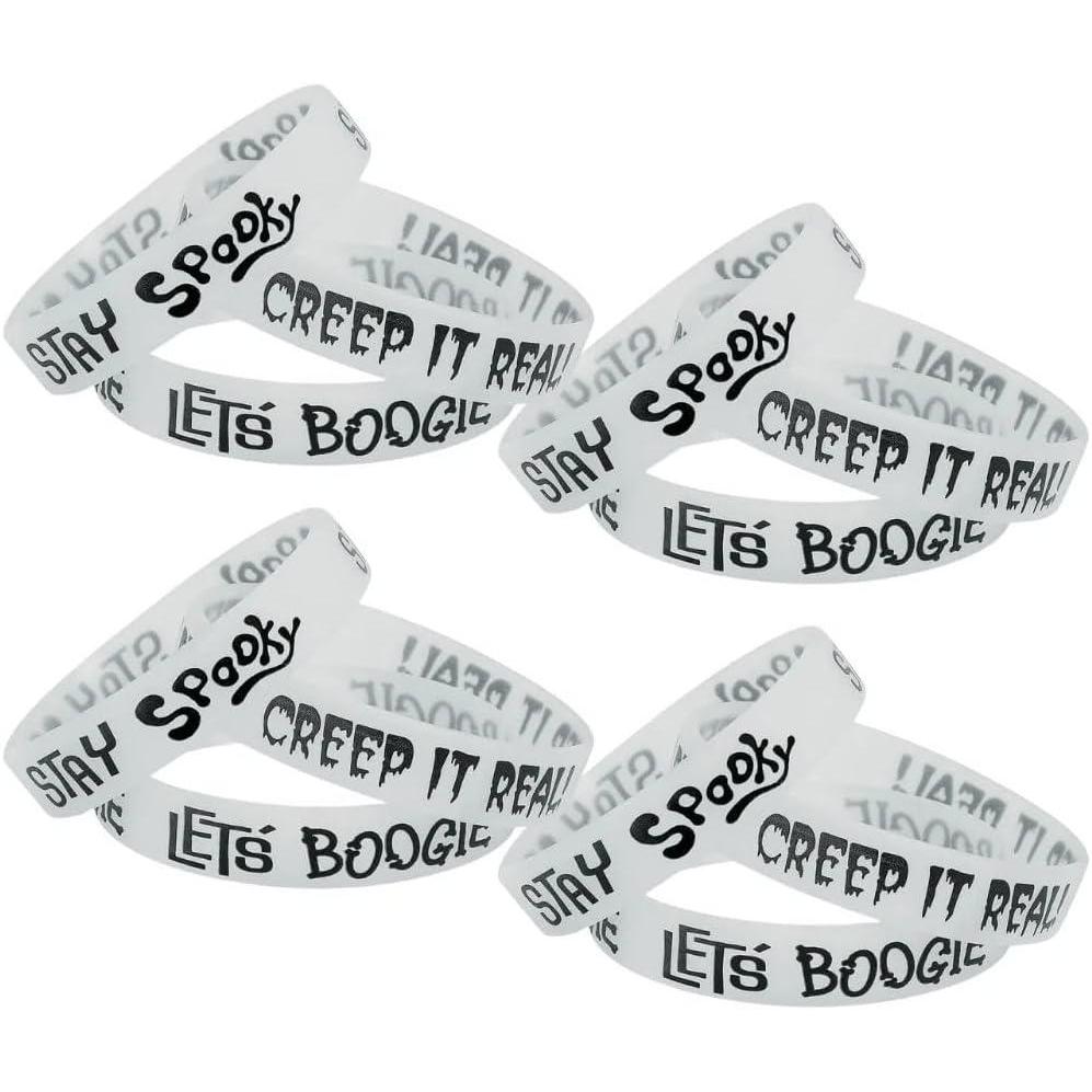 imageFun Express HALLOWEEN GLOW RUBBER BRACELETS