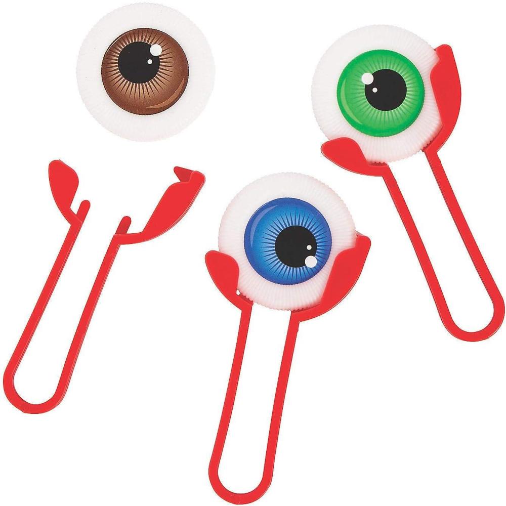 imageFun Express Halloween Disc Shooters Toys Perfect for Parties and TrickorTreating Fun Halloween Prizes for Kids Assorted Colors Great Value  48 Pieces
