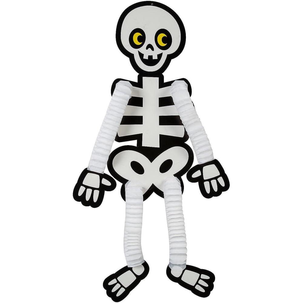 imageFun Express Skeleton Honeycomb Hanging Decorations  4 Pc