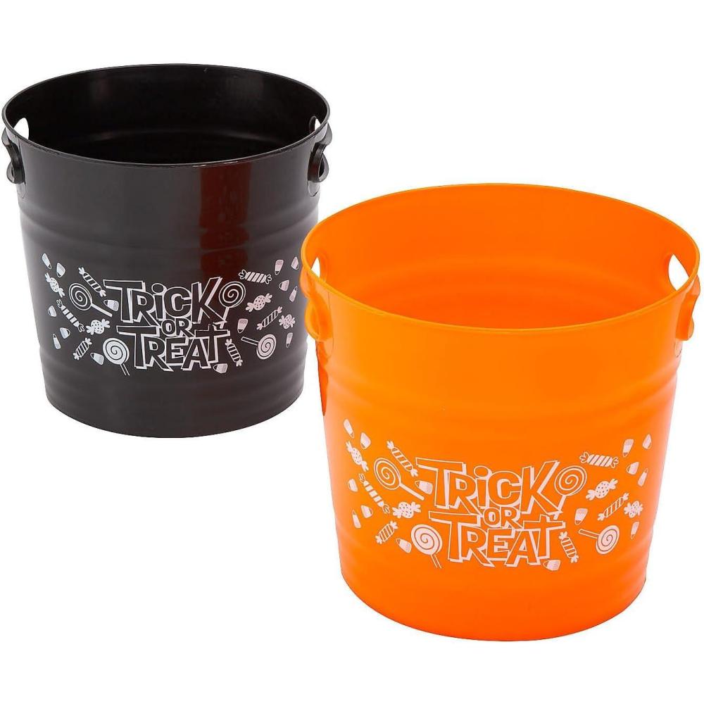 imageFun Express Trick or Treat Candy Bucket Assortment  4 Pc