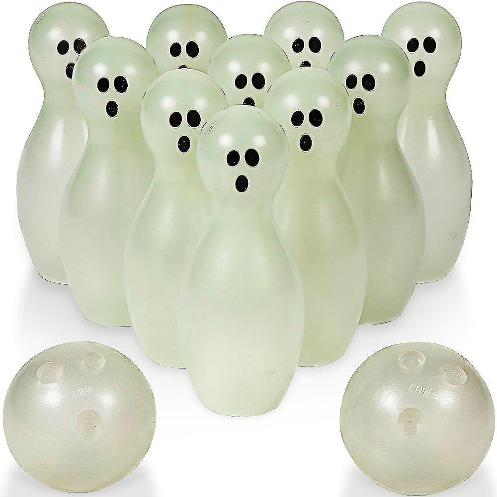 imageGlowintheDark Halloween Ghost Bowling Kit