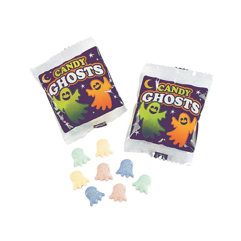 imageHard Candy Ghosts 48 packs Halloween Candy