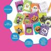 Bulk Halloween Mini Notepads – Set of 144 – Trick or Treat Handouts, Trunk or Treat Supplies and Party Favors