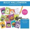 Bulk Halloween Mini Notepads – Set of 144 – Trick or Treat Handouts, Trunk or Treat Supplies and Party Favors