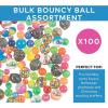 Fun Express – Bouncing Ball Assortment (100 Pc) – Toys – Assortments – 100Pc Assortments – 100 Pieces