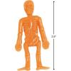 Fun Express – Halloween Stretch Skeletons (3 Dz) for Halloween – Toys – Value Toys – Sticky & Stretch – 36 Pieces