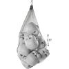Fun Express 12 Plastic Halloween Doll Heads in Mesh Bag – 3 1/2″ Creepy Baby Heads for Halloween Decorations, Party Supplies, Scary Home Décor