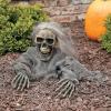 Fun Express 12″ x 38″ Try Me Light-Up Skeleton Grave Breaker Halloween Decoration, Spooky Outdoor Decor, Creepy Skeleton Prop for Haunted Houses