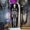 Fun Express 16-1/2″ x 44″ Halloween Skeleton Porch Sign, Halloween Party Decorations, Includes Hardware for Hanging