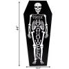 Fun Express 16-1/2″ x 44″ Halloween Skeleton Porch Sign, Halloween Party Decorations, Includes Hardware for Hanging