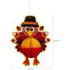 Fun Express 20″ Large Turkey Honeycomb Hanging Decorations – 4 Pc