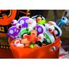 Fun Express 2″ Halloween Pumpkin, Witch, Ghost & Vampire Rubber Ducks – 12 Pc. – Trick Or Treat Candy Alternatives and Trunk or Treat Prizes