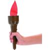 Fun Express 8″ Flaming Torch Plastic Light with Flickering Flame, Great Scene Setter Accessorie for Tiki, Halloween, Roman and Other Party Themes