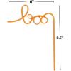 Fun Express Boo Straws for Halloween, Set of 6 Crazy Straws, Great For Halloween Parties, School Celebrations and Trick or Treat as well as Trunk Or Treat Prizes