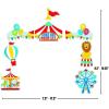 Fun Express Christian Faith Value Carnival Trunk or Treat Decorating Kit, 7 Pieces