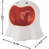 Fun Express Ghost Shaped Ceramic Candy Dish – Spooky Halloween Home Decor Treats Office Home School – Perfect for Parties Festive Displays & Trick-or-Treat Goodies – 1 Dish (6 3/4″ x 6 1/2″ x 7 1/2″)