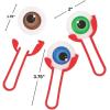 Fun Express Halloween Disc Shooters Toys, Perfect for Parties and Trick-or-Treating, Fun Halloween Prizes for Kids, Assorted Colors, Great Value – 48 Pieces