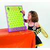 Fun Express Halloween Disk Drop Game 8 Piece Set – Premium Wooden Plinko Board Style Halloween Party Games for Kids & Adults | Fall Festival Carnival Games for Indoor & Outdoor Activities
