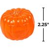 Fun Express Halloween Pumpkin Treat Containers – Perfect for Trick-or-Treating Halloween Parties Party Favors and Seasonal Decorations – Bright Orange Plastic Design Durable and Reusable – 24 Pieces