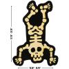 Fun Express Halloween Skeleton Yard Signs – Party Decor – 4 Pieces