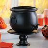 Fun Express Halloween Witch’s Cauldron Beverage Dispenser, 3.17 Gallon, Black Plastic, 12 Inch