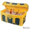 Fun Express Inflatable Treasure Chest Cooler – Fill with Ice and Booty – Pirate, Mermaid and Under Sea Party Decor