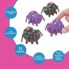 Fun Express Mini Halloween Spider Pull-Back Toys – Black & Purple Plastic – 2″ x 1 1/2″ – Halloween – 12 Pieces – Great for Trick-or-Treating & Parties