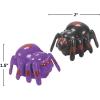 Fun Express Mini Halloween Spider Pull-Back Toys – Black & Purple Plastic – 2″ x 1 1/2″ – Halloween – 12 Pieces – Great for Trick-or-Treating & Parties