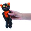 Fun Express Plush Long Arm Black Cats for Halloween – Soft Spooky Party Favor Toys for Trick-or-Treat Goodie Bags & Decorations – Perfect for Halloween Parties Gifts Seasonal Celebrations – 12 Pieces