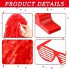 Fun Express Red School Spirit Assortment – Bulk 50 Piece Set – Hand clappers, Whistles, megaphones, pom-poms and More – School Spirit Supplies